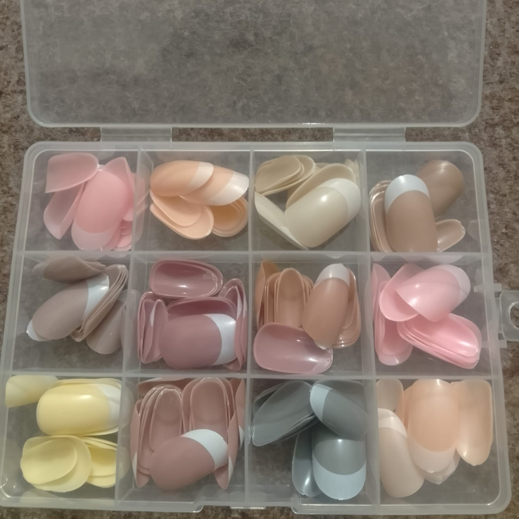 144 Pcs Multicolor Nails Box – Stylish, Durable & Easy-to-Use  for Everyday Fashion