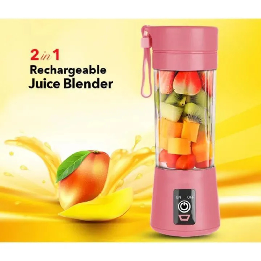 Portable & Rechargeable Electric Juicer Blender