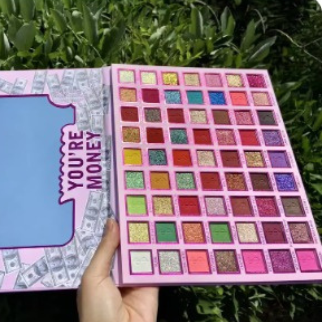 63 colors Eye shadow palette High quality Long Lasting High pigmentation Water proof make up kit