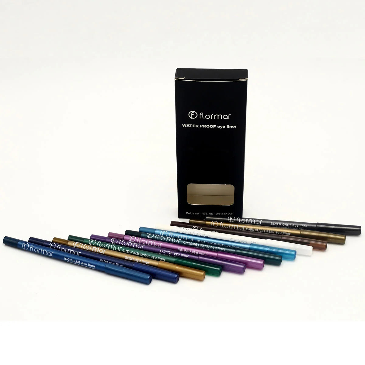 Eye Liner Pencil 12 Pencils Pack | water proof eyeliner