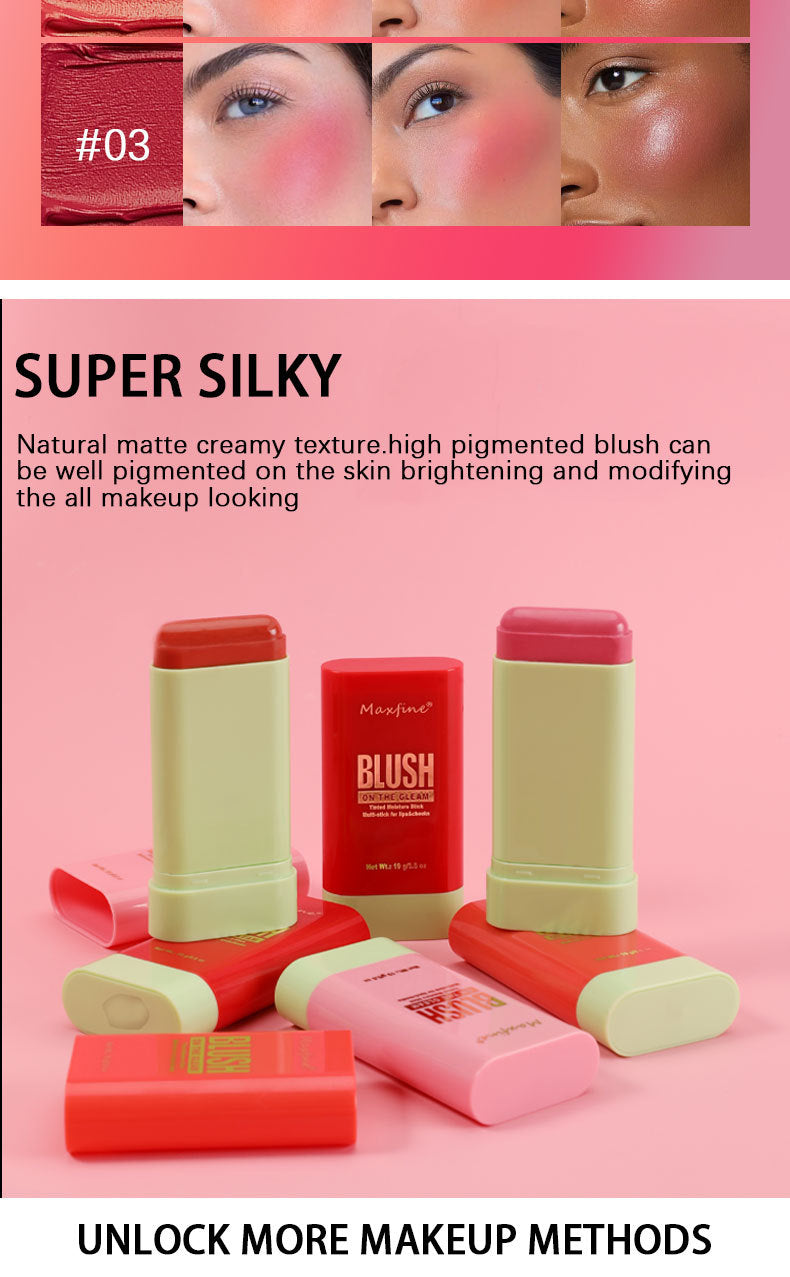 Pixi by petra Blush Stick Waterproof Multi Functional Easy Color Delicate Moisture - Fleur
