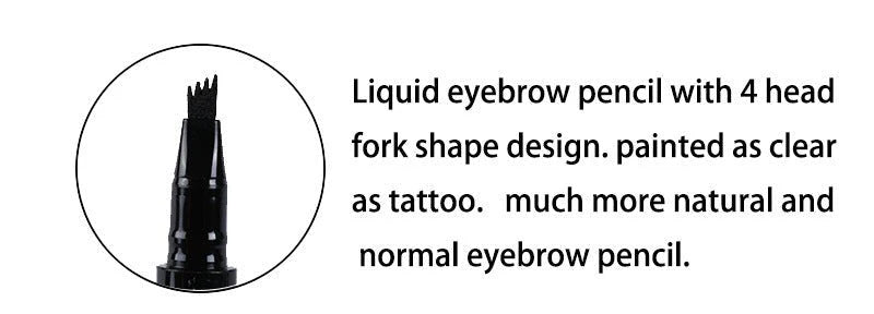 MISS ROSE Liquid Waterproof Eyebrow Pen