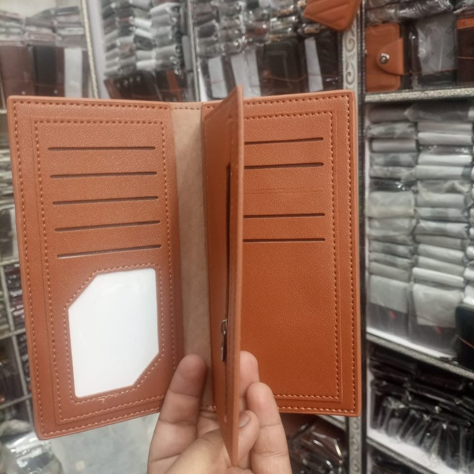 Men’s Quilted Leather Bifold Wallet | Slim & Stylish | Multiple Card Slots|
