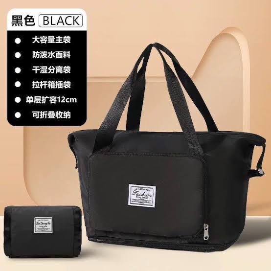 Foldable Storage Bag – Large Space Capacity Folding Organizer for Travel, Clothes & Home Use
