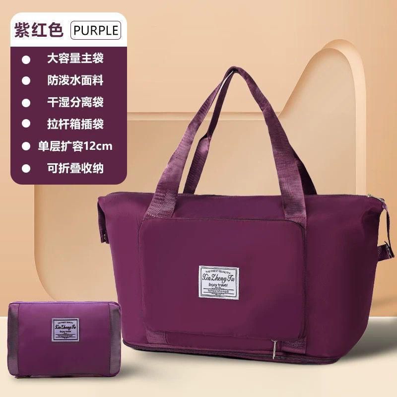 Foldable Storage Bag – Large Space Capacity Folding Organizer for Travel, Clothes & Home Use