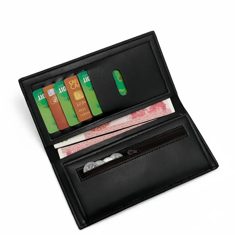 Kangro Brand Vintage PU Leather Long Wallet and Fold Leather Wallet for Men