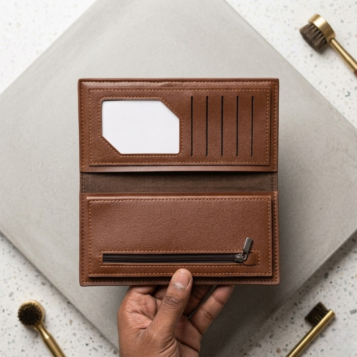 Horse Design Wallet – Stylish Leather Wallet for Men & Women durable material for everyday use