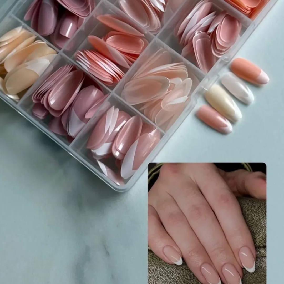 144 Pcs Multicolor Nails Box – Stylish, Durable & Easy-to-Use  for Everyday Fashion