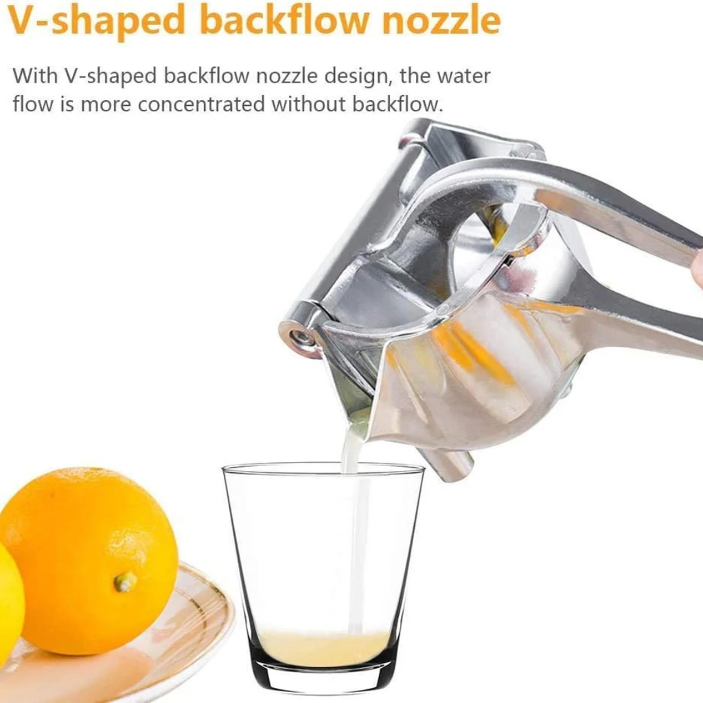 Stainless Steel Lemon & Orange Clip Handheld Fruit Juicer