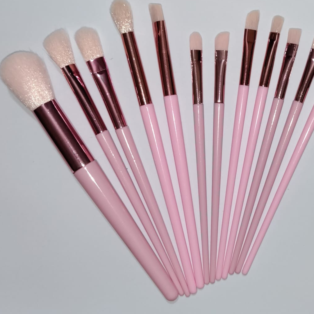 13 Pieces Soft Fluffy Makeup Brush Set - Cosmetics Brush Set