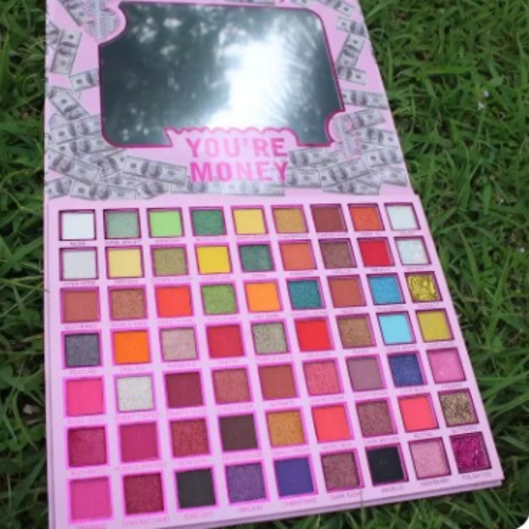 63 colors Eye shadow palette High quality Long Lasting High pigmentation Water proof make up kit